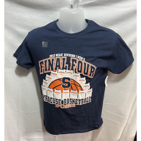Blue‎ 84 NCAA Final Four 2013 Syracuse Men’s Short Sleeve T-Shirt Navy Small - Picture 1 of 6